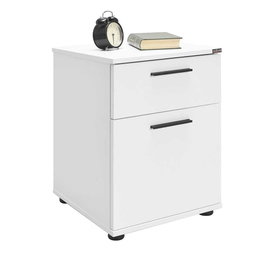 Hanah Home Mesilla de noche Kmd-611-Bb-1 Blanca